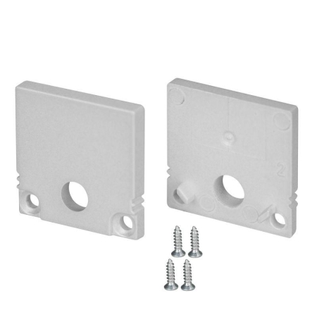 Заглушка SL-SLIM20-H20 с отверстием пластик Arlight 024494