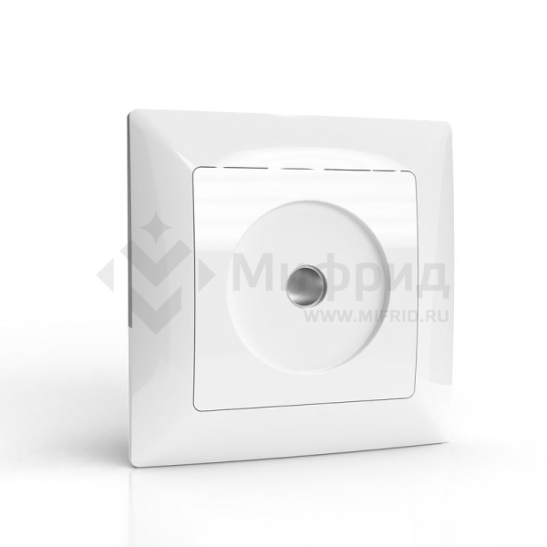 Розетка TV СП AVA в сборе бел. TOKOV ELECTRIC TKL-AV-A1O-C01