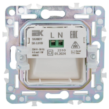 Подсветка светодиодная SKANDY встраив. SK-L01Bl черн. IEK SK-FL20-K02 Подсветка светодиодная SKANDY встраив. SK-L01Bl черн. IEK SK-FL20-K02