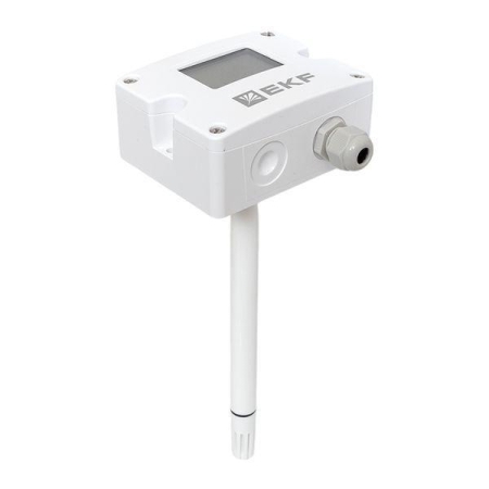 Преобразователь влажности и температуры канальный 0-10В EKF THT-102-V