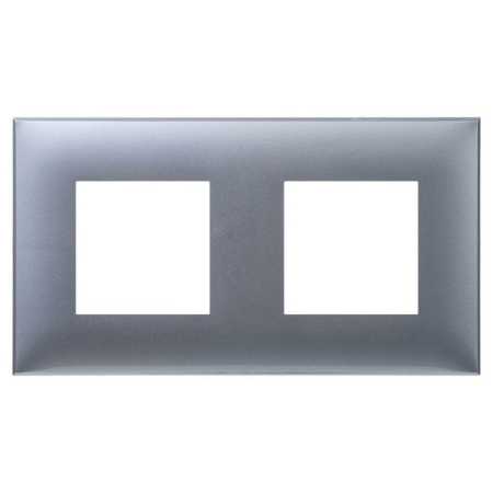 Рамка 2-м 4мод. Avanti "Закаленная сталь" DKC 4404904 Рамка 2-м 4мод. Avanti "Закаленная сталь" DKC 4404904