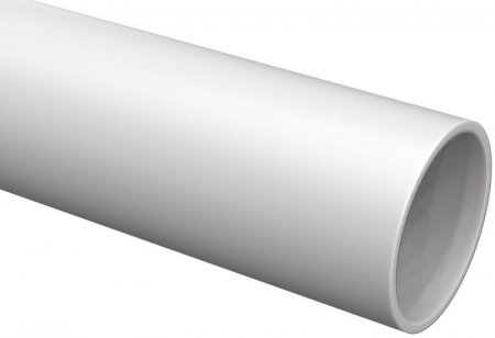 Труба гладкая ПВХ жесткая d20мм сер. (дл.3м) IEK CTR10-020-K41-093I