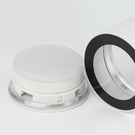 Светильник OL28 WH/BK GX53 IP44 настен./потолочн. спот черн./бел. Эра Б0055581