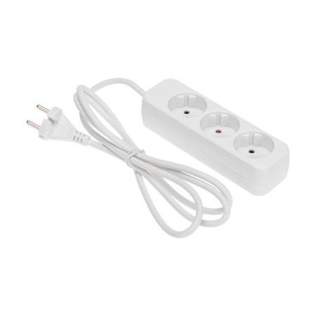 Удлинитель 3х1.5м без заземл. STANDARD 2х1кв.мм бел. Rexant 13-4006 Удлинитель 3х1.5м без заземл. STANDARD 2х1кв.мм бел. Rexant 13-4006