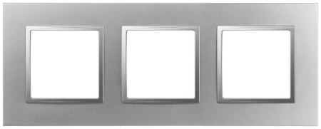 Рамка 3-м Elegance 14-5013-03 Classic алюм. Эра Б0060583 Рамка 3-м Elegance 14-5013-03 Classic алюм. Эра Б0060583