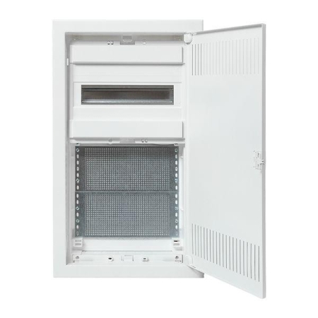 Щит комбинированный встраив. Nova 1 DIN-рейка + 2 монтаж. платы 3 габарит IP41 с метал. перфорированной дверью EKF nv-cb-pmd-1+2 Щит комбинированный встраив. Nova 1 DIN-рейка + 2 монтаж. платы 3 габарит IP41 с метал. перфорированной дверью EKF nv-cb-pmd-1+2