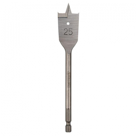 Сверло перовое по дереву 25мм (шестигранный хвостовик) Kranz KR-91-0670