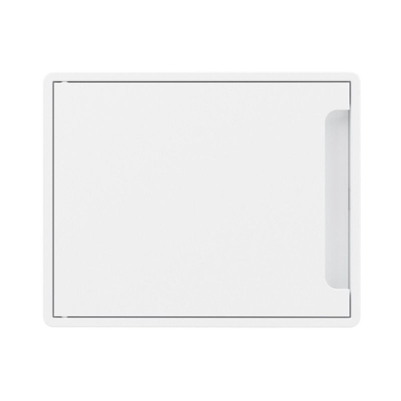 Щиток настенный FRAME 8мод. с бел. дверцей с 2 шинами PEN на 6 и 8 отверст. бел. DKC F08W1WW