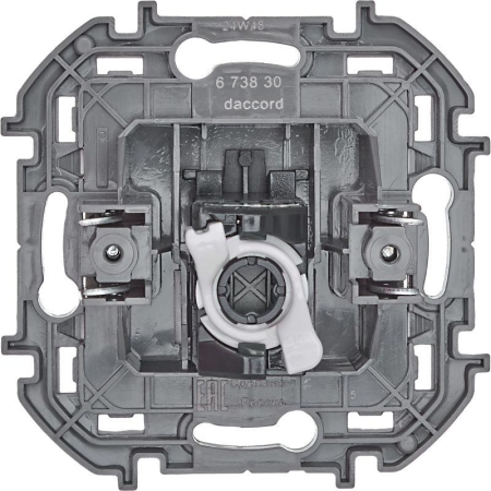 Розетка компьютерная Inspiria RJ45 кат.6 UTP механизм бел. Leg 673830 Розетка компьютерная Inspiria RJ45 кат.6 UTP механизм бел. Leg 673830