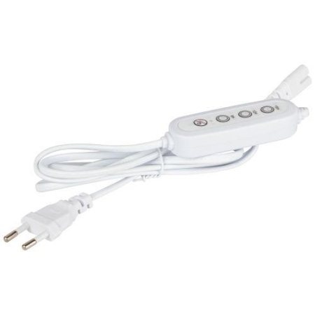 Таймер для фитосветильника FITO-LINETIME (2-pin) с проводом 1.5 м Эра Б0059056 Таймер для фитосветильника FITO-LINETIME (2-pin) с проводом 1.5 м Эра Б0059056