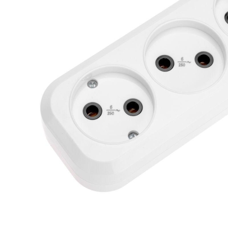 Удлинитель 3х5м без заземл. 2х0.75 бел. PROCONNECT 13-4207 Удлинитель 3х5м без заземл. 2х0.75 бел. PROCONNECT 13-4207