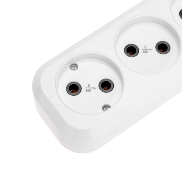 Удлинитель 3х5м без заземл. 2х0.75 бел. PROCONNECT 13-4207 Удлинитель 3х5м без заземл. 2х0.75 бел. PROCONNECT 13-4207