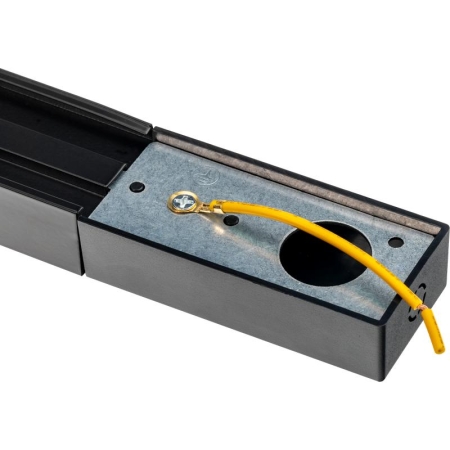 Шинопровод трековый накладной 1ф ARTLINE с питанием и заглушкой 1м алюм./медь с держателями с пластиковой планкой черн. Ritter 59785 2 Шинопровод трековый накладной 1ф ARTLINE с питанием и заглушкой 1м алюм./медь с держателями с пластиковой планкой черн. Ritter 59785 2