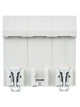 Выключатель автоматический модульный 3п D 25А 10кА ВА47-100 KARAT IEK MVA40-3-025-D Выключатель автоматический модульный 3п D 25А 10кА ВА47-100 KARAT IEK MVA40-3-025-D