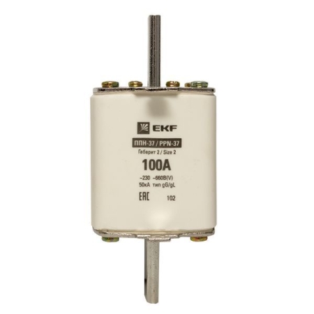 Вставка плавкая ППН-37 400/100А габарит 2 PROxima EKF fus-37/400/100