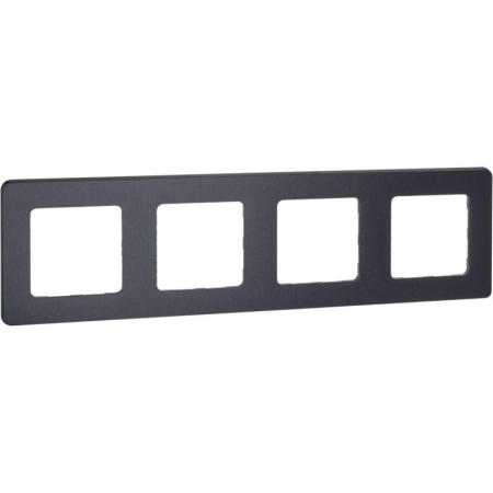 Рамка 4-м Inspiria антрацит IEK 673963 Рамка 4-м Inspiria антрацит IEK 673963