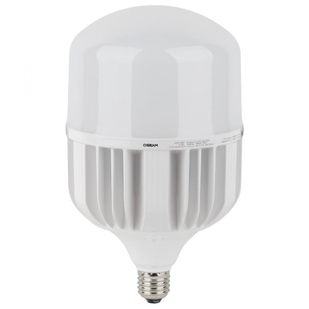 Лампа светодиодная высокомощная LED HW 80Вт T матовая 4000К нейтр. бел. E27 8000лм 140-265В с адаптером E40 угол пучка 200град. PF>/=09 (замена 800Вт) OSRAM 4058075576933 Лампа светодиодная высокомощная LED HW 80Вт T матовая 4000К нейтр. бел. E27 8000лм 140-265В с адаптером E40 угол пучка 200град. PF>/=09 (замена 800Вт) OSRAM 4058075576933