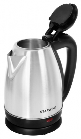 Чайник 1.8л. 2200Вт (нерж. сталь/пластик) серебр./черн. SKS2770 STARWIND 1416520