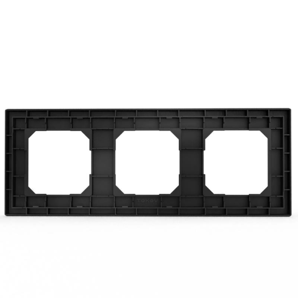 Рамка 3-м Pixel универс. карбон TOKOV ELECTRIC TKE-PX-RM3-C14 Рамка 3-м Pixel универс. карбон TOKOV ELECTRIC TKE-PX-RM3-C14