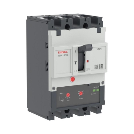Выключатель автоматический в литом корпусе YON pro MNX250L 3P 200А 70кА при AC415V расц. TMD YON MNX250L3PTMD0200 Выключатель автоматический в литом корпусе YON pro MNX250L 3P 200А 70кА при AC415V расц. TMD YON MNX250L3PTMD0200