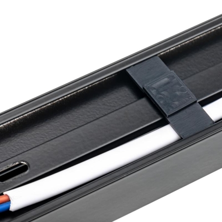 Шинопровод трековый накладной 1ф ARTLINE с питанием и заглушкой 1м алюм./медь с держателями с пластиковой планкой черн. Ritter 59785 2 Шинопровод трековый накладной 1ф ARTLINE с питанием и заглушкой 1м алюм./медь с держателями с пластиковой планкой черн. Ritter 59785 2