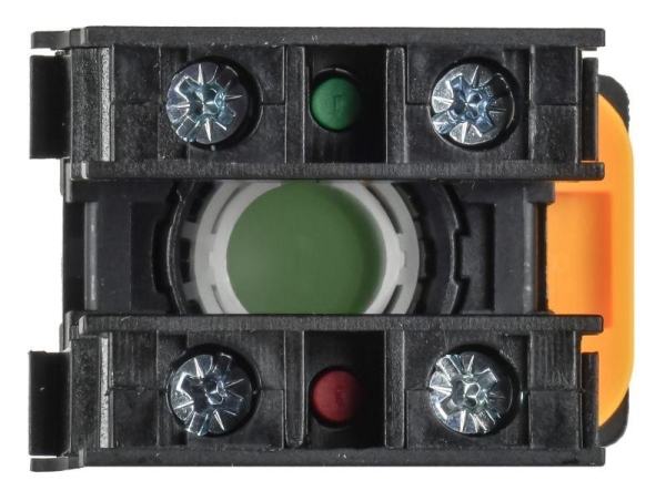 Кнопка d22мм 1НО+1НЗ MASTER зел. IEK MI-BT60-11-3-22-K06