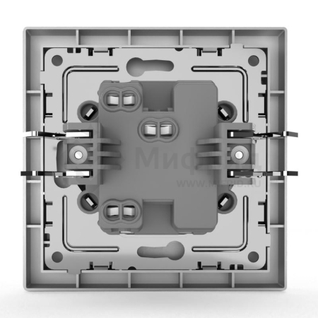 Выключатель 1-кл. СП Pixel 10А IP20 в сборе алюм. TOKOV ELECTRIC TKE-PX-V1F-C03