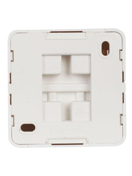 Выключатель 1-кл. ОП Октава 10А IP20 ВС20-1-0-ОБ 250В бел. GENERICA EVO10-K01-10-DC