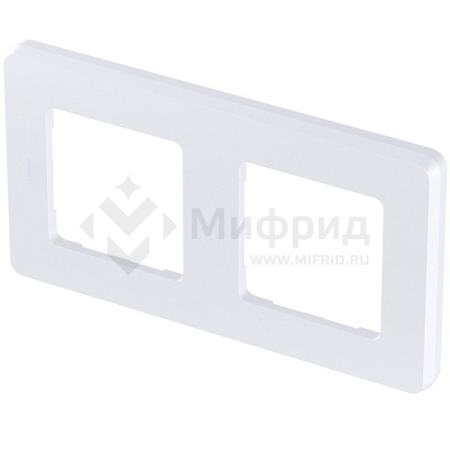 Рамка 2-м СП Inspiria IP20 жемчуж. IEK 673946
