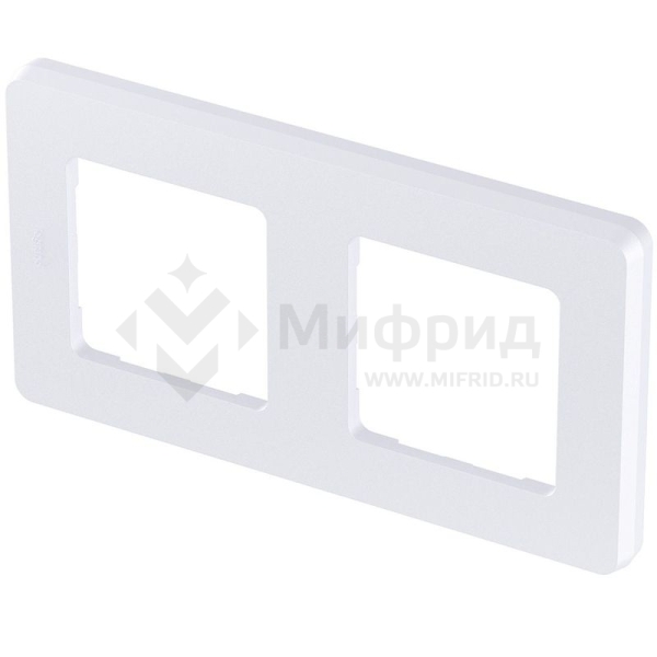 Рамка 2-м СП Inspiria IP20 жемчуж. IEK 673946
