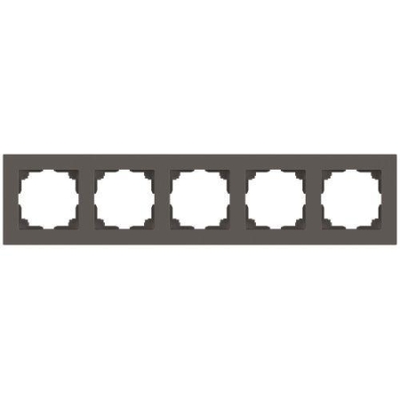 Рамка 5-м СП Accent 6-505-09 титан Intro Б0063739