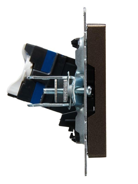 Розетка компьютерная СП RJ45 кат.6 BRITE РК11-БрТБ механизм бронза IEK BR-K10-2-K45 Розетка компьютерная СП RJ45 кат.6 BRITE РК11-БрТБ механизм бронза IEK BR-K10-2-K45