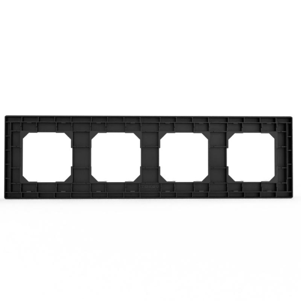 Рамка 4-м Pixel универс. карбон TOKOV ELECTRIC TKE-PX-RM4-C14 Рамка 4-м Pixel универс. карбон TOKOV ELECTRIC TKE-PX-RM4-C14