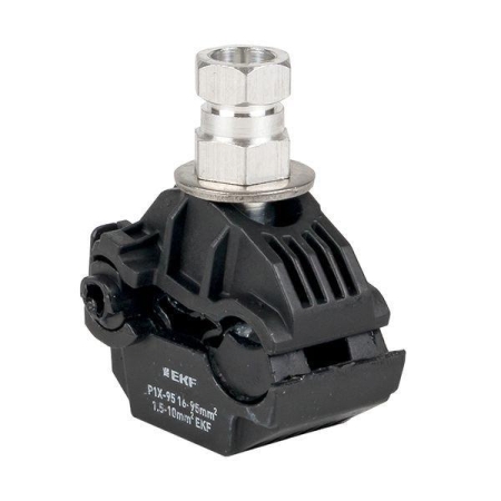 Зажим прокалывающий ответвительный P1X-95 16-95/1.5-10кв.мм инд. упак. PROxima EKF p-1x-95-r Зажим прокалывающий ответвительный P1X-95 16-95/1.5-10кв.мм инд. упак. PROxima EKF p-1x-95-r