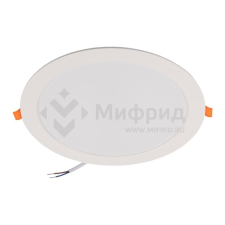 Светильник светодиодный PLED DL7 WH Downlight 24Вт 4000К 220х26мм IP54 ДВО встраив. Pro JazzWay 5042568