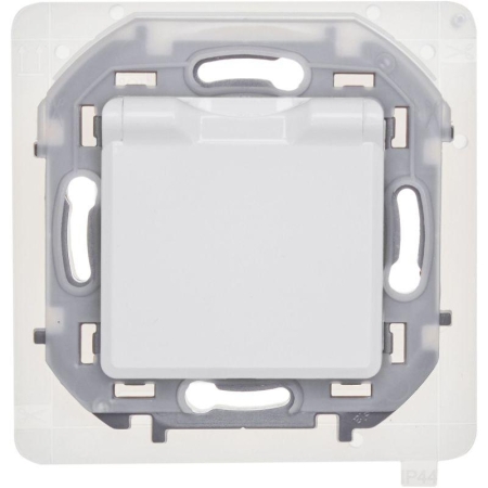 Розетка 1-м СП Inspiria 16А IP44 250В 2P+E защ. шторки с крышкой немецк. стандарт механизм бел. IEK 673740 Розетка 1-м СП Inspiria 16А IP44 250В 2P+E защ. шторки с крышкой немецк. стандарт механизм бел. IEK 673740