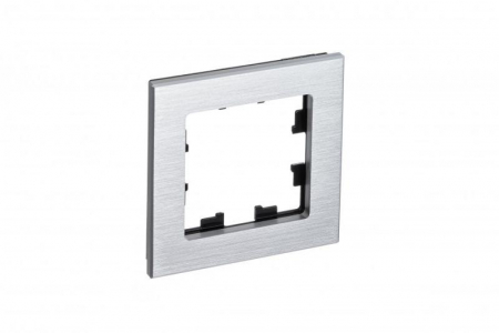 Рамка 1-м AtlasDesign Nature метал. серебр. SE ATN312101 Рамка 1-м AtlasDesign Nature метал. серебр. SE ATN312101