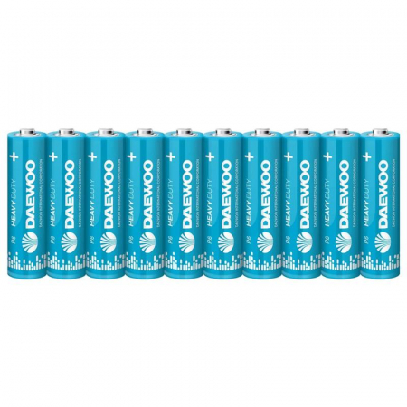 Элемент питания солевой AA/R6 1.5В Heavy Duty Shrink-10 (уп.10шт) DAEWOO 5042131