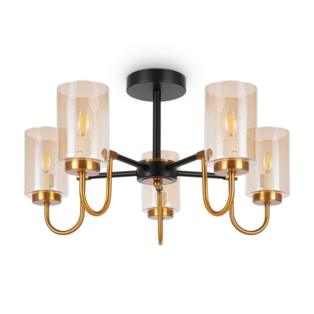 Светильник Jewel 40Вт E14х5 IP20 потолочн. Freya FR5321CL-05BZ Светильник Jewel 40Вт E14х5 IP20 потолочн. Freya FR5321CL-05BZ