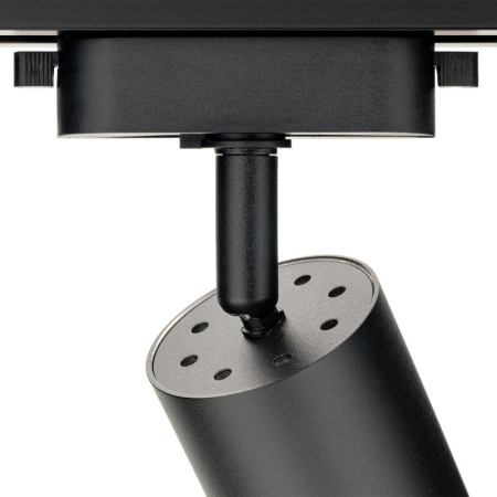 Светильник трековый ARTLINE поворотный 55х55х100мм GU10 230В алюм./пластик. 4кв.м черн. Ritter 59880 4