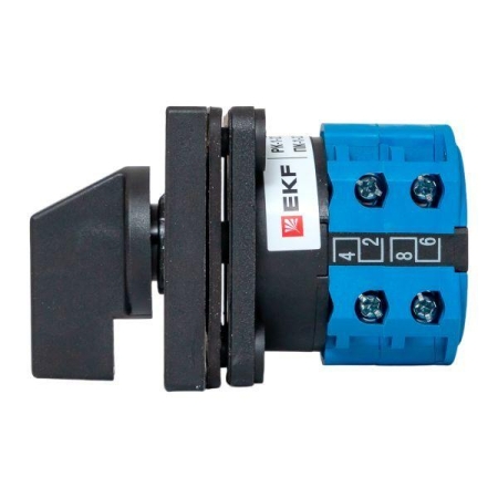 Переключатель кулачковый ПК-1-22 2п 10А "1-0-2" IP65 EKF pk-1-22-10-65 Переключатель кулачковый ПК-1-22 2п 10А "1-0-2" IP65 EKF pk-1-22-10-65