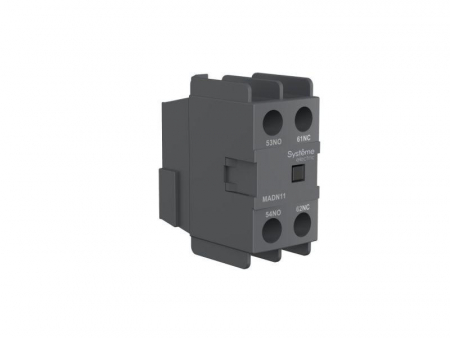 Блок контактный дополнительный MC1D 1НО+1НЗ фронт. монтаж. SE MADN11 Блок контактный дополнительный MC1D 1НО+1НЗ фронт. монтаж. SE MADN11
