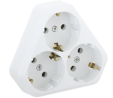 Розетка 3-м скрытой установки с заземл. Makel 10001234 Розетка 3-м скрытой установки с заземл. Makel 10001234