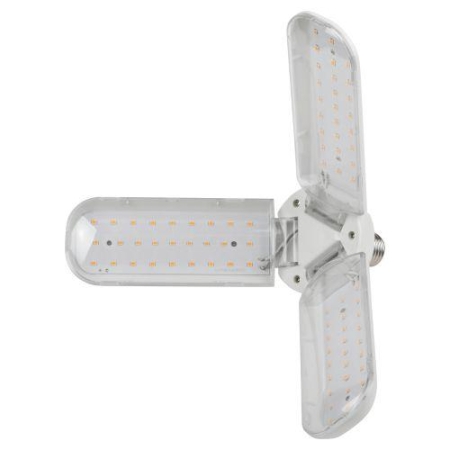 Лампа светодиодная FITO-24W-Ra90-E27-FOLD 24Вт Е27 3-лепестковая для растений полноспектральная Эра Б0057285