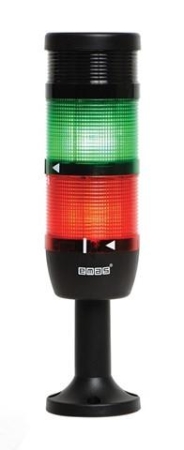Колонна сигнальная 70мм 220В светодиод LED зуммер красн./зел. EMAS IK72L220ZM01