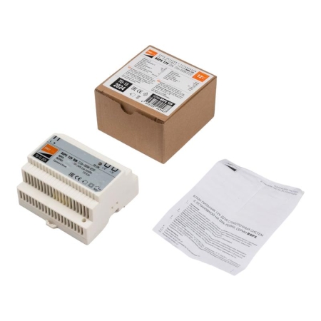 Блок питания для светодиодной ленты BSPS DIN 12В 7.5А=100Вт PL IP20 Pro+ JazzWay 5049987