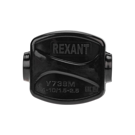 Зажим ответвительный У-739М (4-10/1.5-2.5кв.мм) IP20 (сжим орех) Rexant 07-0739 Зажим ответвительный У-739М (4-10/1.5-2.5кв.мм) IP20 (сжим орех) Rexant 07-0739