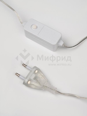 Гирлянда "Занавес" ICLLDM300W-C 300LED LED 3х3м 8режимов IP20 бел. SHLights 4690601054357