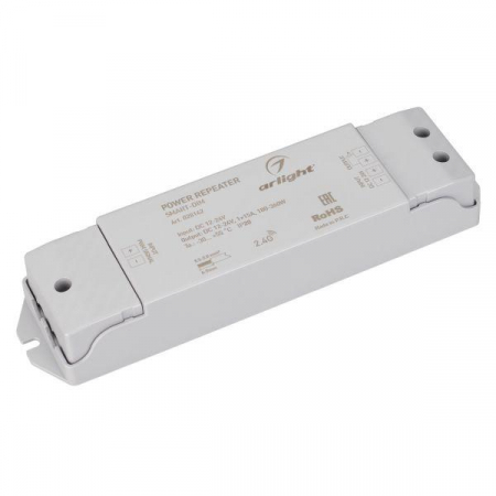 Усилитель SMART-DIM (12-24В 1х15А IP20 пластик Arlight 028142