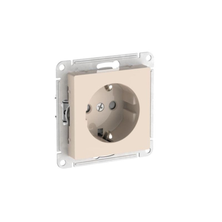 Розетка AtlasDesign 16А с заземл. защ. шторки быстрозажим. клем. механизм беж. SE ATN000245S Розетка AtlasDesign 16А с заземл. защ. шторки быстрозажим. клем. механизм беж. SE ATN000245S